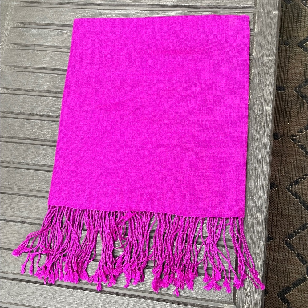 New - Persian Plum - Purple Merino Wool & Silk Blend - Pashmina Scarf